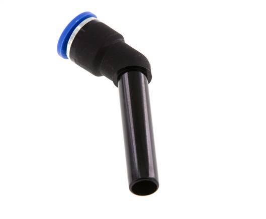 10mm x 10mm 45deg Elbow Push-in Fitting with Plug-in PA 66 NBR Long Sleeve [2 Pieces]