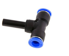 8mm x 8mm Tee Push-in Fitting with Plug-in PBT NBR [2 Pieces]