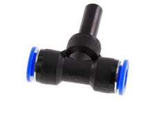 12mm x 12mm Tee Push-in Fitting with Plug-in PBT NBR [2 Pieces]