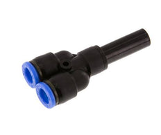 8mm x 10mm Y Push-in Fitting with Plug-in PA 66 NBR