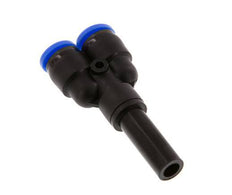 8mm x 10mm Y Push-in Fitting with Plug-in PA 66 NBR