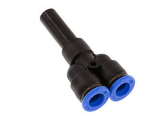 8mm x 10mm Y Push-in Fitting with Plug-in PA 66 NBR