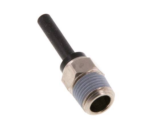 4mm x R1/8'' Plug-in Fitting with Male Threads Brass/PA 66 NBR [5 Pieces]