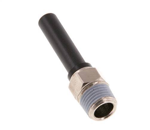 6mm x R1/8'' Plug-in Fitting with Male Threads Brass/PA 66 NBR [5 Pieces]