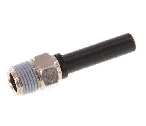 6mm x R1/8'' Plug-in Fitting with Male Threads Brass/PA 66 NBR [5 Pieces]