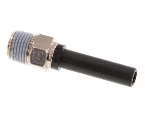 6mm x R1/8'' Plug-in Fitting with Male Threads Brass/PA 66 NBR [5 Pieces]