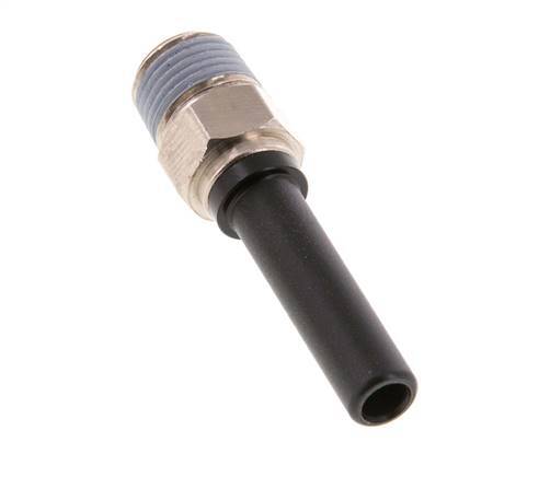 6mm x R1/8'' Plug-in Fitting with Male Threads Brass/PA 66 NBR [5 Pieces]