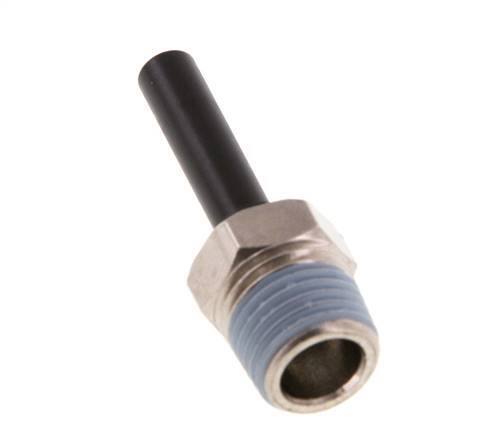 6mm x R1/4'' Plug-in Fitting with Male Threads Brass/PA 66 NBR [5 Pieces]