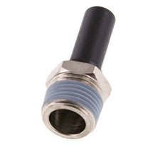 12mm x R1/4'' Plug-in Fitting with Male Threads Brass/PA 66 NBR [2 Pieces]