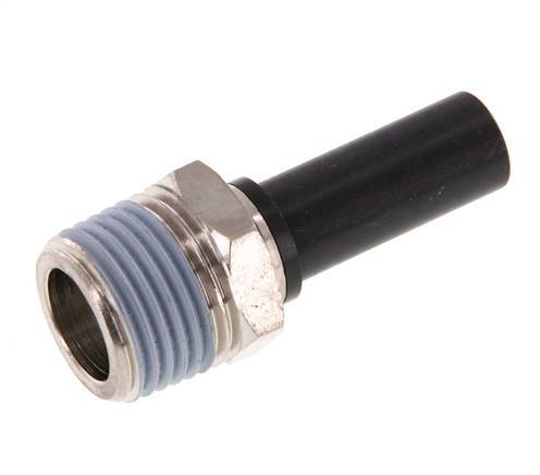 12mm x R1/4'' Plug-in Fitting with Male Threads Brass/PA 66 NBR [2 Pieces]