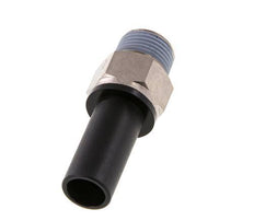 14mm x R3/8'' Plug-in Fitting with Male Threads Brass/PA 66 NBR [2 Pieces]