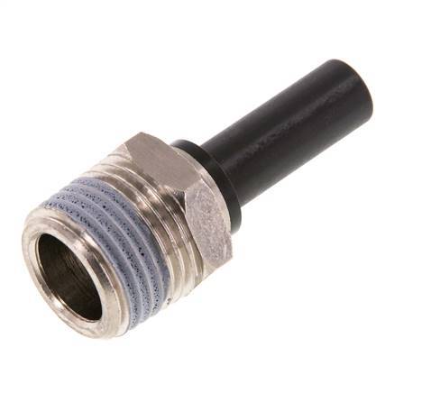 10mm x R1/2'' Plug-in Fitting with Male Threads Brass/PA 66 NBR [2 Pieces]