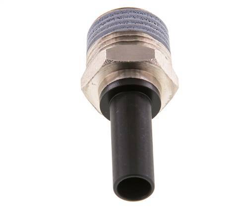 10mm x R1/2'' Plug-in Fitting with Male Threads Brass/PA 66 NBR [2 Pieces]