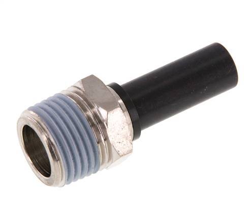 12mm x R1/2'' Plug-in Fitting with Male Threads Brass/PA 66 NBR [2 Pieces]