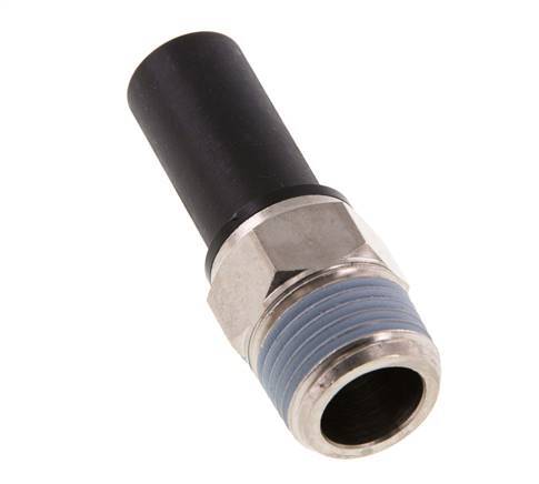 16mm x R1/2'' Plug-in Fitting with Male Threads Brass/PA 66 NBR [2 Pieces]