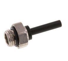4mm x G1/8'' Plug-in Fitting with Male Threads Brass/PA 66 NBR [5 Pieces]