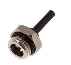 4mm x G1/4'' Plug-in Fitting with Male Threads Brass/PA 66 NBR [5 Pieces]