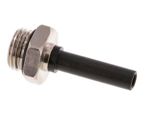 6mm x G1/4'' Plug-in Fitting with Male Threads Brass/PA 66 NBR [5 Pieces]