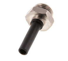 6mm x G1/4'' Plug-in Fitting with Male Threads Brass/PA 66 NBR [5 Pieces]
