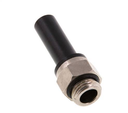 10mm x G1/4'' Plug-in Fitting with Male Threads Brass/PA 66 NBR [2 Pieces]