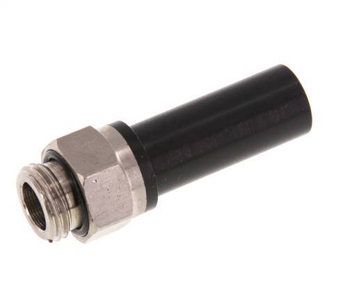 12mm x G1/4'' Plug-in Fitting with Male Threads Brass/PA 66 NBR [2 Pieces]