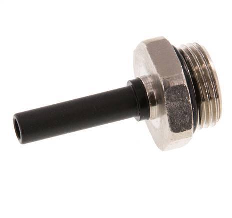 6mm x G3/8'' Plug-in Fitting with Male Threads Brass/PA 66 NBR [2 Pieces]