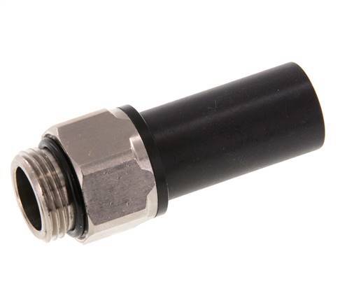16mm x G3/8'' Plug-in Fitting with Male Threads Brass/PA 66 NBR [2 Pieces]