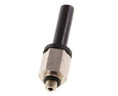 6mm x UNF 10-32 Plug-in Fitting Brass/PA 66 NBR [5 Pieces]