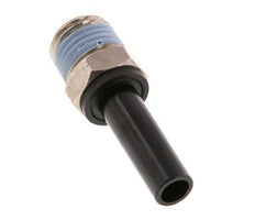 8mm x 1/4'' NPT Plug-in Fitting with Male Threads Brass/PA 66 NBR [2 Pieces]