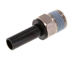 10mm x 3/8'' NPT Plug-in Fitting with Male Threads Brass/PA 66 NBR [2 Pieces]