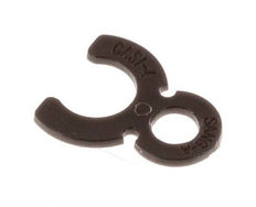 4 mm Collet Locking Clips for Push-in Fittings [50 Pieces]