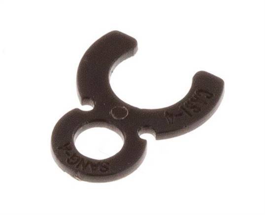 4 mm Collet Locking Clips for Push-in Fittings [50 Pieces]