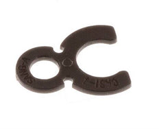 4 mm Collet Locking Clips for Push-in Fittings [50 Pieces]