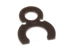 4 mm Collet Locking Clips for Push-in Fittings [50 Pieces]