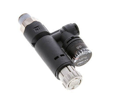 Pneumatic Pressure Regulator 4mm - R1/8'' with Pressure Gauge