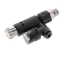 Pneumatic Pressure Regulator 4mm - R1/8'' with Pressure Gauge
