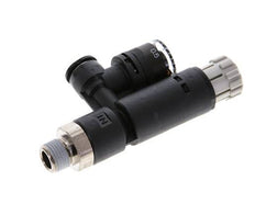 Pneumatic Pressure Regulator 6mm - R1/8'' with Pressure Gauge