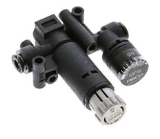 Pneumatic Pressure Regulator 4mm with Pressure Gauge