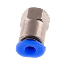 3mm x M 3 Push-in Fitting with Female Threads Steel/POM NBR Compact Design [5 Pieces]