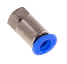 4mm x M 5 Push-in Fitting with Female Threads Brass/POM NBR Compact Design [2 Pieces]