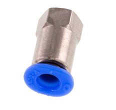 4mm x M 5 Push-in Fitting with Female Threads Brass/POM NBR Compact Design [2 Pieces]