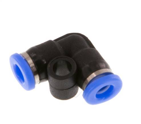 3mm 90deg Elbow Push-in Fitting PBT NBR Compact Design [2 Pieces]