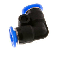 4mm 90deg Elbow Push-in Fitting PBT NBR Compact Design [2 Pieces]