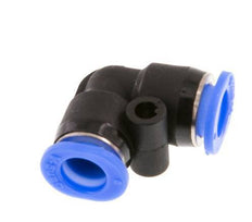 6mm 90deg Elbow Push-in Fitting PBT NBR Compact Design [2 Pieces]