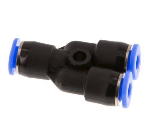 3mm Y Push-in Fitting PBT NBR Compact Design [2 Pieces]