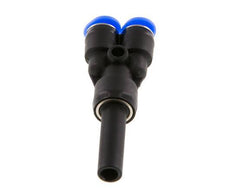 4mm x 6mm Y Push-in Fitting with Plug-in PBT NBR Compact Design [2 Pieces]