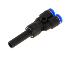 4mm x 6mm Y Push-in Fitting with Plug-in PBT NBR Compact Design [2 Pieces]