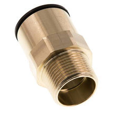 22mm x R3/4'' Push-in Fitting with Male Threads Brass/POM NBR
