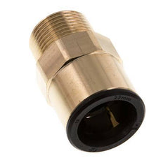 22mm x R3/4'' Push-in Fitting with Male Threads Brass/POM NBR
