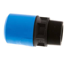32mm x R1 1/2'' Push-in Fitting with Male Threads PA/POM NBR